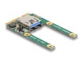 Pikkukuva 2 / 5: DeLOCK 80039, Mini PCI Express, USB 2.0, Mies, Vihreä, PC, Kiina