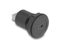 Miniatyrbilde 2 av 4: Delock - USB-adapter - USB (hunn) til mini-USB Type B (hunn) - svart