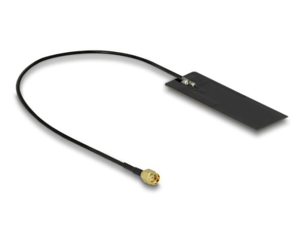 Delock - Antenne - WLAN - 2 - 4 dBi - innendørs, klebemontering