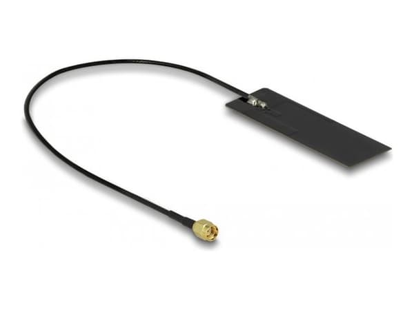 Delock - Antenne - WLAN - 2 - 4 dBi - innendørs, klebemontering