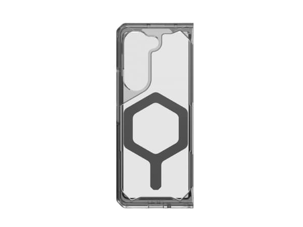 UAG Plyo Pro Series - Baksidesskydd för mobiltelefon - MagSafe-kompatibilitet - TPU-ram (termoplastiskt polyuretan), bakre PC-plåt - ash/space gray -