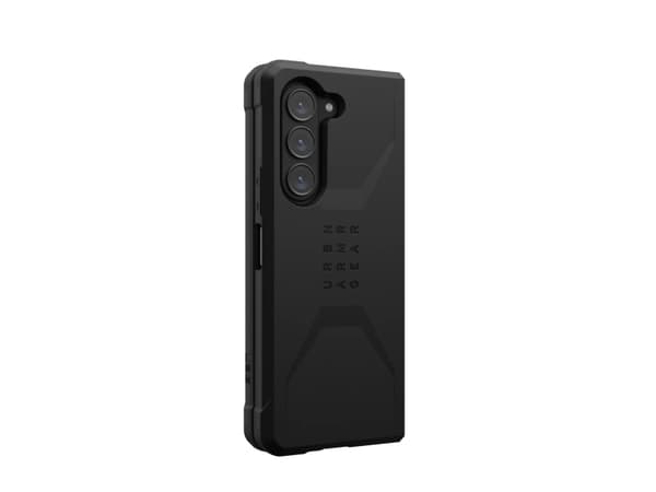 UAG Civilian Series - Vikbart fodral för mobiltelefon - robust - svart - för Samsung Galaxy Z Fold5