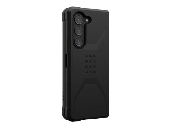 UAG Civilian Series - Vikbart fodral för mobiltelefon - robust - svart - för Samsung Galaxy Z Fold5