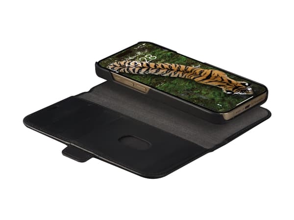 dbramante1928 Lynge, Folio-kotelo, Apple, iPhone 15 Pro, Musta
