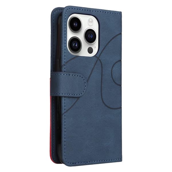 KT Plånboksfodral till iPhone 15 Pro - Blå