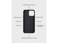 Miniatyrbild 3 av 3: HoldIt Slim Case, Omslag, Apple, iPhone 15, 15,5 cm (6.1"), Svart