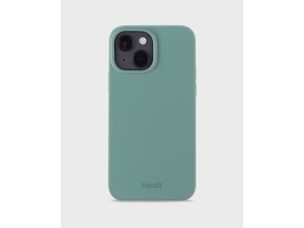 HoldIt Silicone, Etui, Apple, iPhone 15, 15,5 cm (6.1"), Grønn