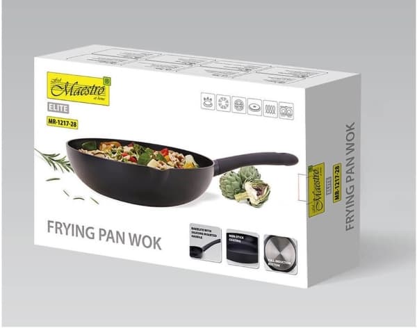 Stekepanne/Wok Marmor 28cm MR-1217-28 Maestro