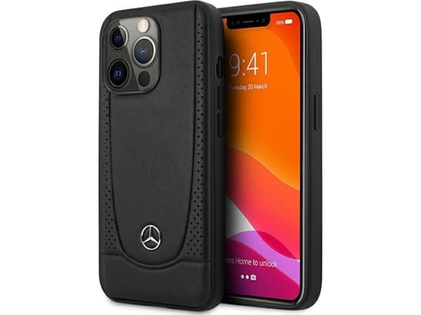 Mercedes Benz Kotelo Mercedes nahkainen kaupunki iPhone 15 Pro Max puhelin - manuaalinen käyttöopas