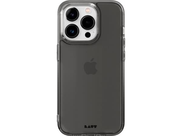 LAUT Crystal Matter X, Etui, Apple, iPhone 15 Pro Max, 17 cm (6.7"), Sort, Gjennomsiktig