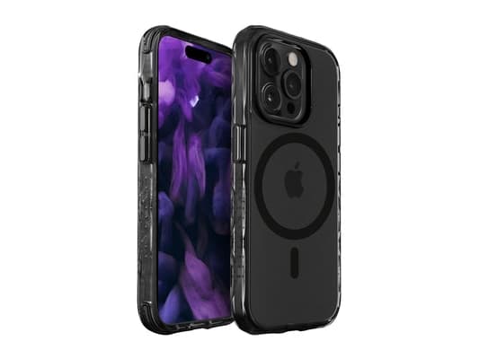 LAUT Crystal Matter X, Etui, Apple, iPhone 15 Pro Max, 17 cm (6.7"), Sort, Gjennomsiktig