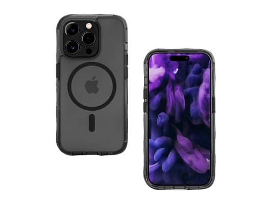 LAUT Crystal Matter X, Etui, Apple, iPhone 15 Pro Max, 17 cm (6.7"), Sort, Gjennomsiktig