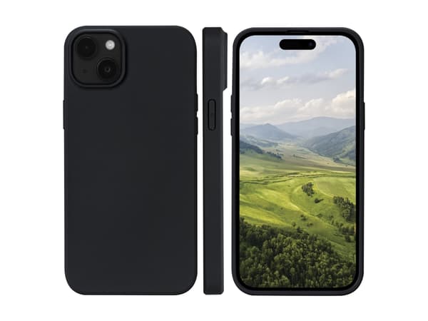 dbramante1928 Greenland - Baksidedeksel for mobiltelefon - plastikk - nattsvart - for Apple iPhone 15 Plus