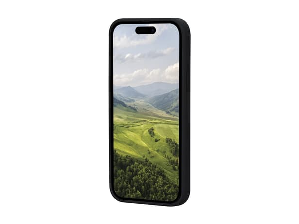 dbramante1928 Greenland - Baksidedeksel for mobiltelefon - plastikk - nattsvart - for Apple iPhone 15 Plus