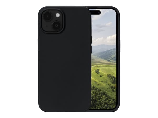 dbramante1928 Greenland - Baksidedeksel for mobiltelefon - plastikk - nattsvart - for Apple iPhone 15 Plus