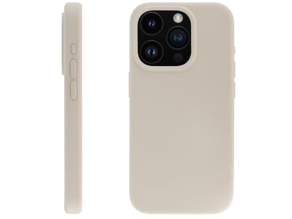 Vivanco MHCVVIPH15PS Mobiltelefon backcover Apple iPhone 15 Pro Beige MagSafe-kompatibel, Stænkvandsbeskyttet, Støvtæt, Vandafvisende 63898