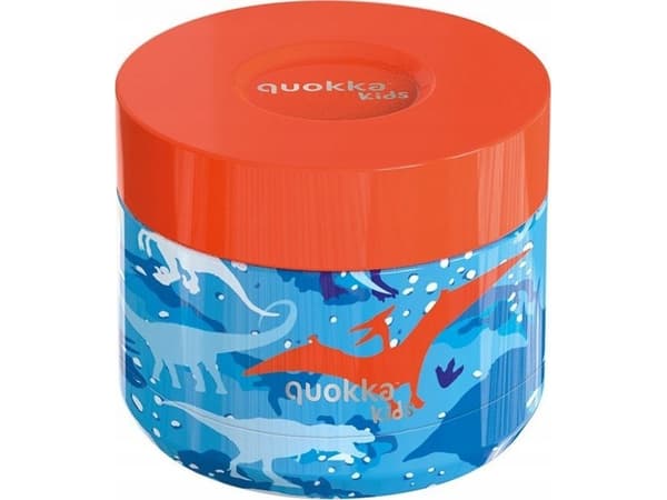 Quokka Whim Kids Food Jar - Termisk lunsjboks / lunsjtermos for barn 369 ml (dinosaur)