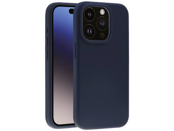 Vivanco MHCVVIPH15PNBL Matkapuhelimen takakuori Apple iPhone 15 Pro Himmelblå