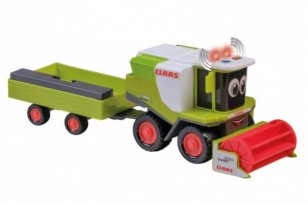 Malik Kombajn claas su trailer glade mennesker