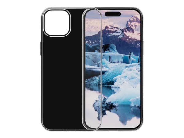 dbramante1928 Nuuk - Baksidesskydd för mobiltelefon - bulk - plast - klar - för Apple iPhone 15