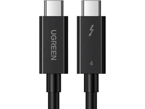 UGREEN US501 USB-C to USB-C cable, Gen3, 100W, 4K, 0.8m (black)