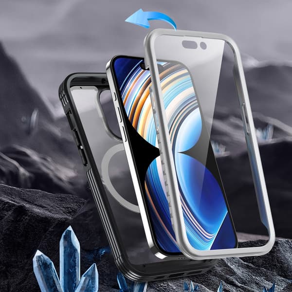 Ultra Full Protection MagSafe Case iPhone 15 Plus Black