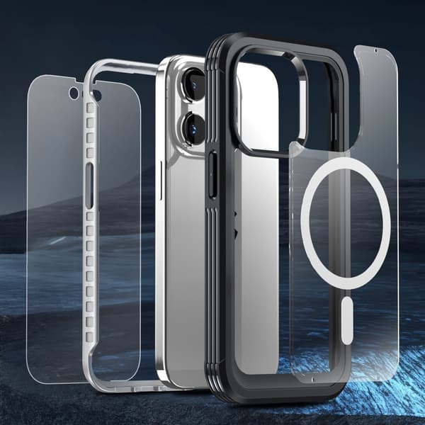 Ultra Full Protection MagSafe Case iPhone 15 Plus Black