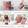 Miniatyrbild 7 av 10: CaseMe Multi-Slot 2 i 1 Plånboksfodral iPhone 15 Rosa
