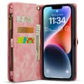 Miniatyrbild 4 av 10: CaseMe Multi-Slot 2 i 1 Plånboksfodral iPhone 15 Pro Rosa