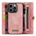 Miniatyrbild 2 av 10: CaseMe Multi-Slot 2 i 1 Plånboksfodral iPhone 15 Pro Rosa