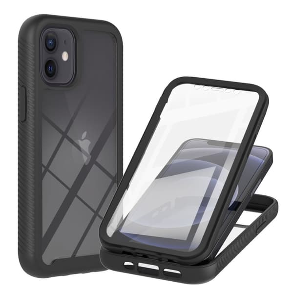 360 Full Cover Edge Case iPhone 12 Mini Black
