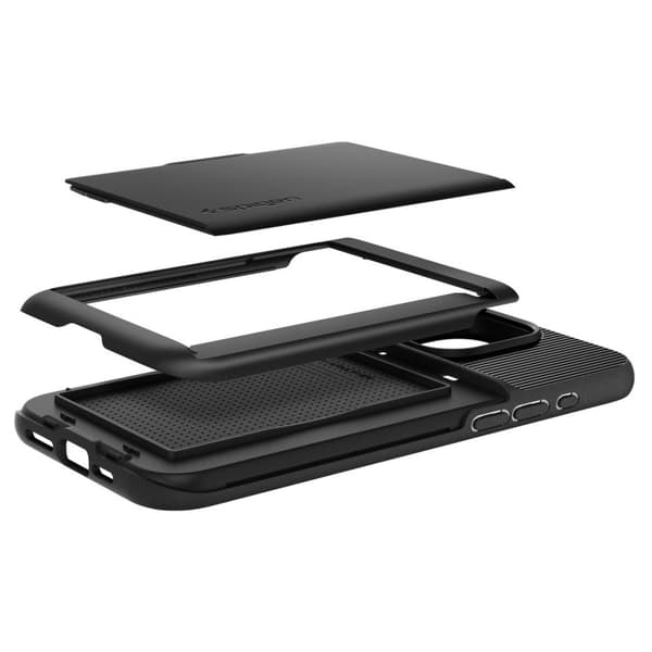 Spigen iPhone 15 Pro Max Case Slim Armor CS Black