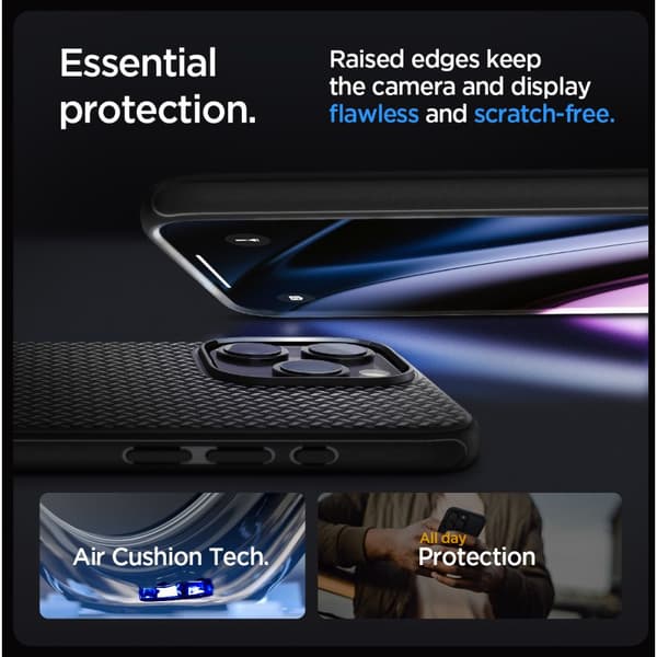 Spigen iPhone 15 Pro Max Case MagSafe Armor Black