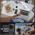 Miniatyrbild 4 av 9: Spigen Ultra Hybrid MagSafe Case iPhone 15 Pro Max Graphite