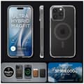 Miniatyrbild 9 av 9: Spigen Ultra Hybrid MagSafe Case iPhone 15 Pro Max Graphite