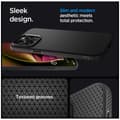 Miniatyrbild 5 av 9: Spigen iPhone 15 Pro Max Case Liquid Air Black