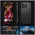 Miniatyrbild 9 av 9: Spigen iPhone 15 Pro Max Case Liquid Air Black