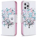 Pikkukuva 3 / 3: Lompakkokotelo iPhone 15 Pro Max - Värikäs Puu