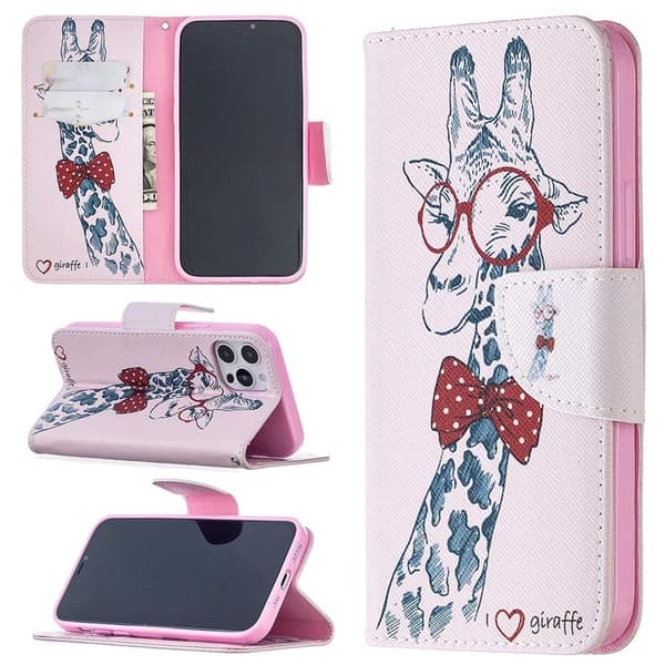 Plånboksfodral iPhone 15 Pro Max – Giraff