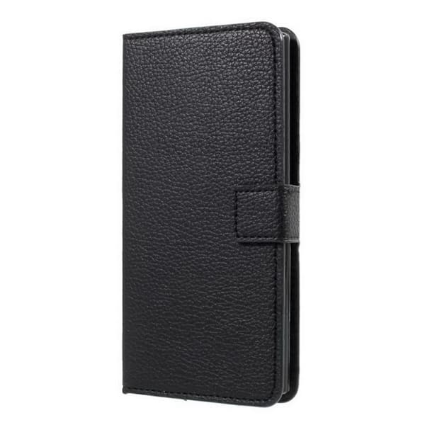 Plånboksfodral iPhone 15 Plus - Svart