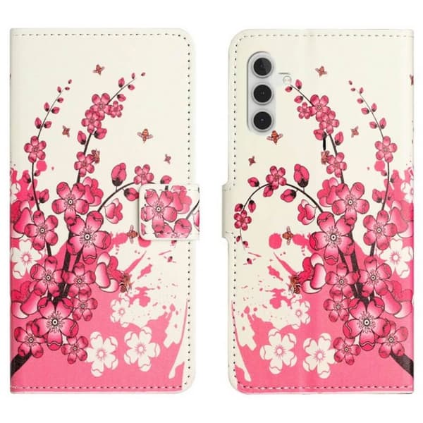 Lompakkokotelo Samsung Galaxy S23 - Kirsikankukat