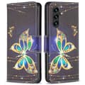 Pikkukuva 4 / 5: Lompakkokotelo Samsung Galaxy S23 Plus - Kultainen Perhonen