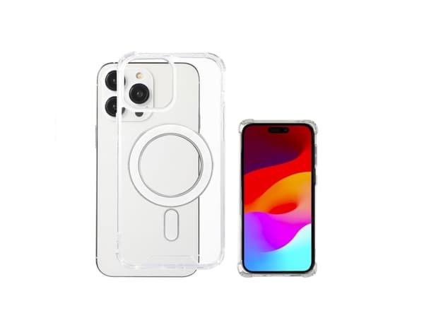 4smarts Ibiza, Kotelokuori, Apple, iPhone 15 Pro Max, 17 cm (6.7"), Läpinäkyvä