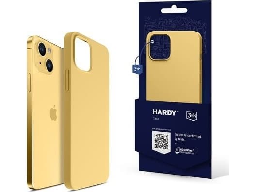 3MK Hardy Case iPhone 15 / 14 / 13 6.1"yellow MagSafe