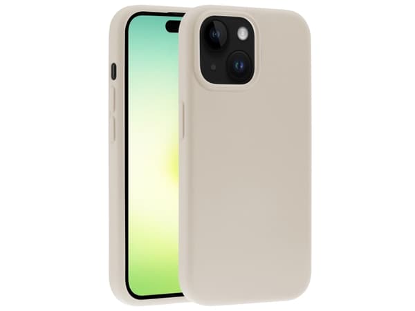 Vivanco Mag Hype, Etui, Apple, iPhone 15 Plus, 17 cm (6.7"), Beige