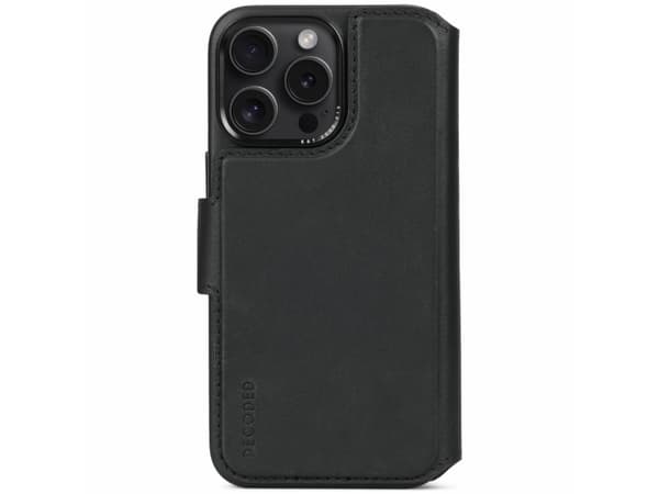 Decoded D24IPO15PMDW5BK, Lommebok-etui, Apple, iPhone 15 Pro Max, 17 cm (6.7"), Sort