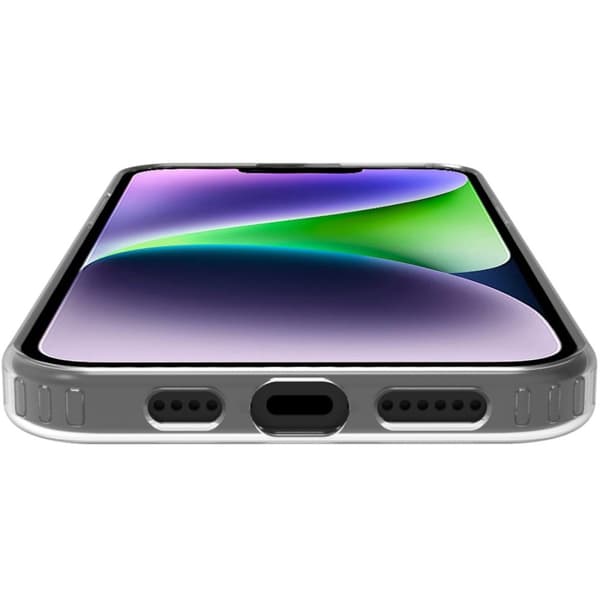 Celly Gelskinmag Magnetisk TPU-deksel iPhone 15 Plus Transparent