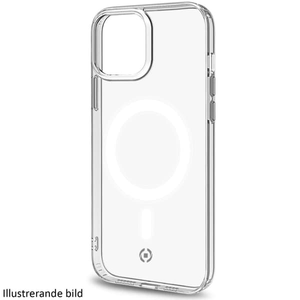 Celly Gelskinmag Magnetisk TPU-deksel iPhone 15 Plus Transparent
