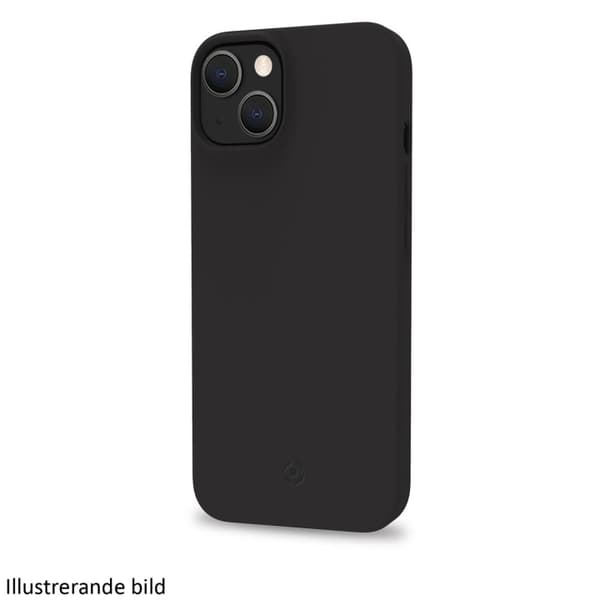 Celly Planet Soft TPU-Cover GRS 100% återvunnen TPU iPhone 15 Svart
