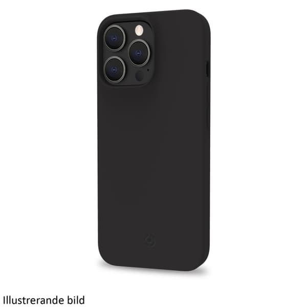 Celly Planet Soft TPU-Cover GRS 100% återvunnen TPU iPhone 15 Pro Svart